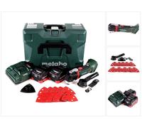 Metabo MT 18 LTX Outil multifonctions sans fil 18V ( 613021840 ) Compatible OIS/Starlock + 2x batterie 5,5Ah + chargeur + coffret