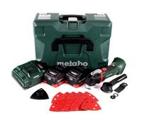 Metabo MT 18 LTX Outil multifonctions sans fil 18V ( 613021840 ) Compatible OIS/Starlock + 2x batterie 5,5Ah + chargeur + coffret