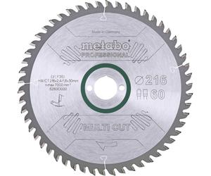 Metabo MultiCutProf 216x30,60 FZ /TZ5neg