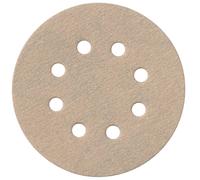 Metabo Papier abrasif avec Velcro pour peintures et vernis, 125 mm P80 25 pcs 625728000