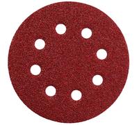 Metabo Papier abrasif Velcro "Professional" pour bois et métal 125 mm P180 5 pcs 631230000