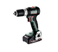 Metabo - Perceuse à percussion sans fil 18V, 2 batteries 2,0 Ah Li-Power, chargeur 613157500