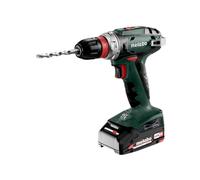 Metabo - Perceuse-visseuse sans fil 18 V, 2 batteries Li-HD 2,0 Ah Li-Power, chargeur 602217500