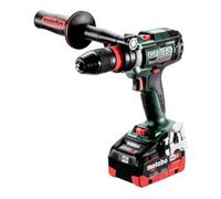 Metabo - Perceuse-visseuse sans fil 18 V, 2 batteries Li-HD 5,5 Ah, chargeur 603180660