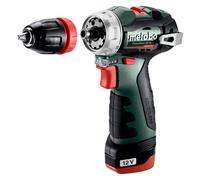 Metabo, Perceuse + Visseuses sans fil, PowerMaxx BS BL Q (Perceuse-visseuse)