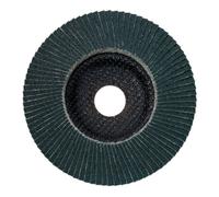 Metabo Plateau abrasif à lamelles 125 mm P 60, corindon de zirconium, acier, acier inoxydable, modèle bombé metabo Quantité:10