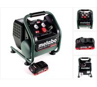 Metabo Power 160-5 18 LTX BL OF Compresseur sans fil 18 V 8,0 bar Brushless + 1x bloc batterie LiHD 4,0 Ah - sans chargeur