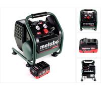 Metabo Power 160-5 18 LTX BL OF Compresseur sans fil 18 V 8,0 bar Brushless + 1x bloc batterie LiHD 5,5 Ah - sans chargeur
