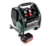 Metabo Power 160-5 18 LTX BL OF Compresseur sans fil 18 V 8,0 bar Brushless + 1x bloc batterie LiHD 5,5 Ah - sans chargeur