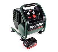 Metabo Power 160-5 18 LTX BL OF Compresseur sans fil 18 V 8,0 bar Brushless + 1x bloc batterie LiHD 8,0 Ah - sans chargeur