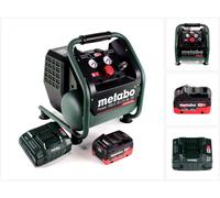 Metabo Power 160-5 18 LTX BL OF compresseur sans fil 18 V 8,0 bar sans brosse + 1x batterie LiHD 8,0 Ah + chargeur