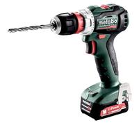 Metabo POWERMAXX BS 12 BL Q 1650 tr/min Sans clé 1,1 kg Noir, Vert, Rouge, Argent