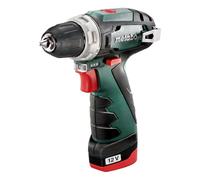 Metabo PowerMaxx BS Basic 1400 tr/min Noir, Vert