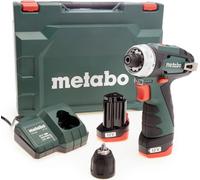 Metabo PowerMaxx BS Basic Perceuse-visseuse sans fil (12V/2x2,0Ah) 600984500