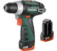 Metabo POWERMAXX BS BASIC - Perceuses/visseuses - sans fil - mandrin 10 mm - 34 N-m - 2 Batteries
