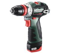 Metabo PowerMaxx BS BL Q - Perceuses/visseuses - sans fil - 2 vitesses 10 mm - 38 N-m - 2 batteries - 12 V