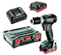 Metabo PowerMaxx SB 12 BL Perceuse a percussion sans fil (12V/2x4,0 Ah) MetaBox 60104680