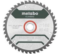 Metabo Precision cut Wood - Classic 165X20 Z42 WZ 5° 628026000 Lame de scie circulaire au carbure 165 x 20 x 1.2 mm Nombre de