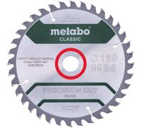Metabo Lame de scie circulaire Precision Cut Classic 160x20 mm 36 dents WZ 10° - 1 pièce
