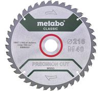 Metabo PRECISION CUT WOOD CLASSIC 628652000 Lame de scie circulaire 216 x 30 x 1.8 mm Nombre de dents: 40 1 pc(s)