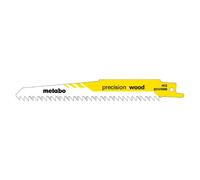 Lot de 100 lames de scie sabre METABO Precision Wood 631458000 - 150x1,25mm