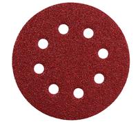 Metabo "Professional" Papier abrasif avec velcro pour bois et métal 125 mm 5 pieces 63122