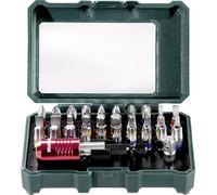 Metabo Promotion 626700000 Jeu d'embouts 32 pièces vis à fente, cruciforme Phillips, vis Pozidriv, 6 pans intérieurs, 6 pan