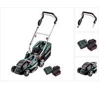 Metabo RM 36-18 LTX BL 36 Tondeuse à gazon sans fil 36 V (2x 18 V) LTX brushless + 2x Batterie 5,5 Ah + Chargeur