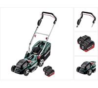 Metabo RM 36-18 LTX BL 36 Tondeuse à gazon sans fil 36 V (2x 18 V) LTX brushless + 2x Batteries rechargeable 10,0 Ah - sans chargeur