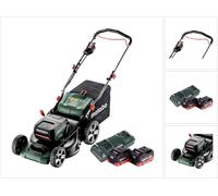Metabo RM 36-18 LTX BL 46 Tondeuse à gazon sans fil 36 V (2x 18 V) 46 cm brushless + 2x Batteries 8,0 Ah + Chargeur double