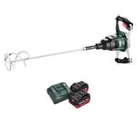 Metabo RW 18 LTX 120 Ruhrwerk sans fil 18 V 40 l Volume de mélange 2x batterie LiHD 5,5 Ah + chargeur