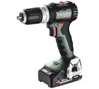 Metabo Perceuse à percussion sans fil SB 18 L BL 18V – 2 batteries 2,0 Ah Li‑Power, chargeur (613157500)