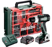 Metabo SB 18 L Set Akku-Schlagbohrschrauber (18V 2x2Ah LiPOWER Akkus) 614053710