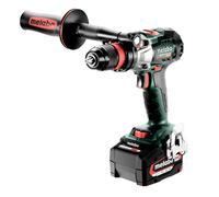 Metabo SB 18 LTX BL Q I Perceuse a percussion sans fil 18V 2X5.2AH, MetaBOX 602361650