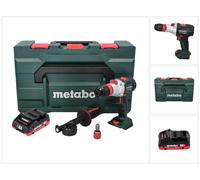 Metabo SB 18 LTX BL Q I Perceuse-visseuse à percussion sans fil 130 Nm 18 V Brushless + 1x Batterie 4,0 Ah + Coffret MetaBOX - sans chargeur