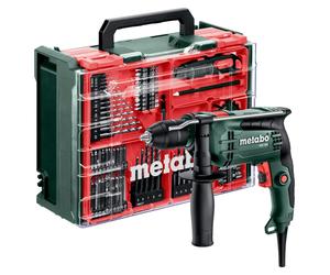 Metabo SB 650 Set Perceuse à percussion 650 W 10 Nm + 78 pcs. kit d'accessoires ( 600742710 )