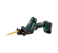 Metabo Scie sabre sans fil SSE 18 LTX Compact metabo, Coffret, 18V 2x2Ah Li-Ion + ASC 55 Quantité:1