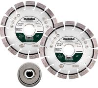 Metabo Set:2xDia-TS 125mm,UP+1xécrou de serrage rapide, 628582000