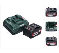 Metabo Set de base : 1x Batterie Li-Power 4,0Ah 18V CAS Li-Ion + ASC145 Chargeur (625027000) (627378000)