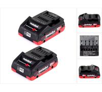 Metabo Set de batteries: 2x Batteries LiHD 4,0Ah 18V (625367000)