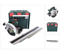 Metabo Set KS 18 LTX 66 BL Akku-Handkreissäge metaBOX 340 mit Kappschiene KFS 44