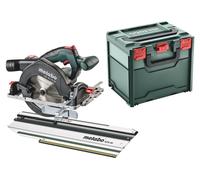 Metabo Set KS18LTX57 Akku-Handkreissäge 18V metaBOX 340 mit Kappschiene