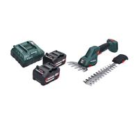 Metabo SGS 18 LTX Q Cisaille à gazon et à buissons sans fil 18 V + 2x 4,0 Ah + chargeur