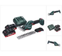 Metabo SGS 18 LTX Q Cisaille à gazon et à buissons sans fil 18 V + 2x batterie 4,0 Ah + chargeur