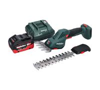 Metabo SGS 18 LTX Q Cisaille à gazon et arbustes sans fil 18 V + 1x 5,5 Ah + Chargeur