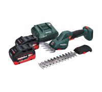 Metabo SGS 18 LTX Q Cisaille à gazon et arbustes sans fil 18 V + 2x 5,5 Ah + Chargeur