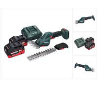Metabo SGS 18 LTX Q Cisaille à herbe et à buissons sans fil 18 V + 2x batterie 5,5 Ah + chargeur