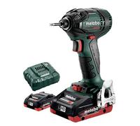Metabo Visseuse à chocs SSD 18 LTX 200 BL 18V 2 x 4,0 Ah LiHD ASC 55 Coffret