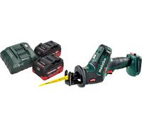Metabo SSE 18 LTX Compact Akku Reciprosge Sbelsge 18 V 13 mm + 2x batterie LiHD 5,5 Ah + chargeur