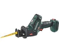 Metabo Scie sabre SSE 18 LTX Compact 18 V 13 mm – Produit seul (sans batterie ni chargeur)